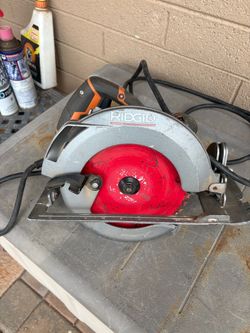 Ridgid 7 1/4” Circular Saw