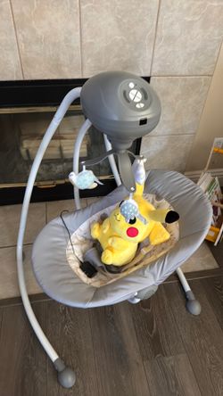 Baby swing plug in