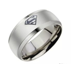 Superman size 6 ring