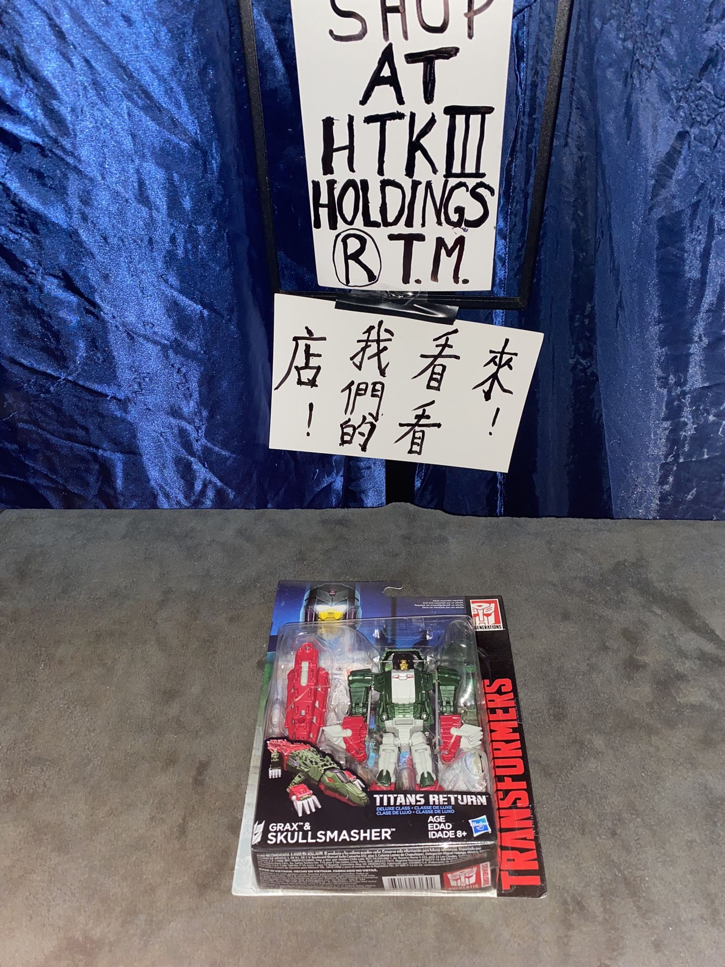 Transformers Titans Return Figure . New On Card .