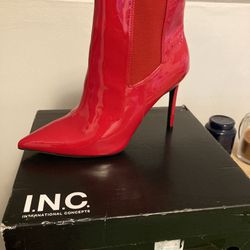 INC Katalina High Heel Booties 11 12