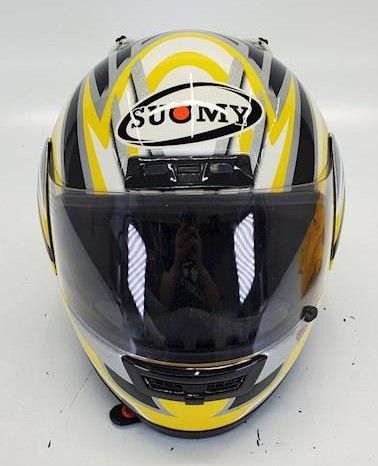 Suomy Fazer Gun Wind Ventura Motorcycle Helmet, extra small xs DOT
