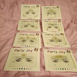 Adhesive Face Gems