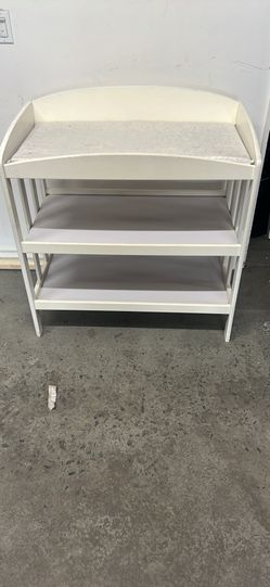 good condition wooden baby changer 36@wx20”dx35”h good condition within baby changer