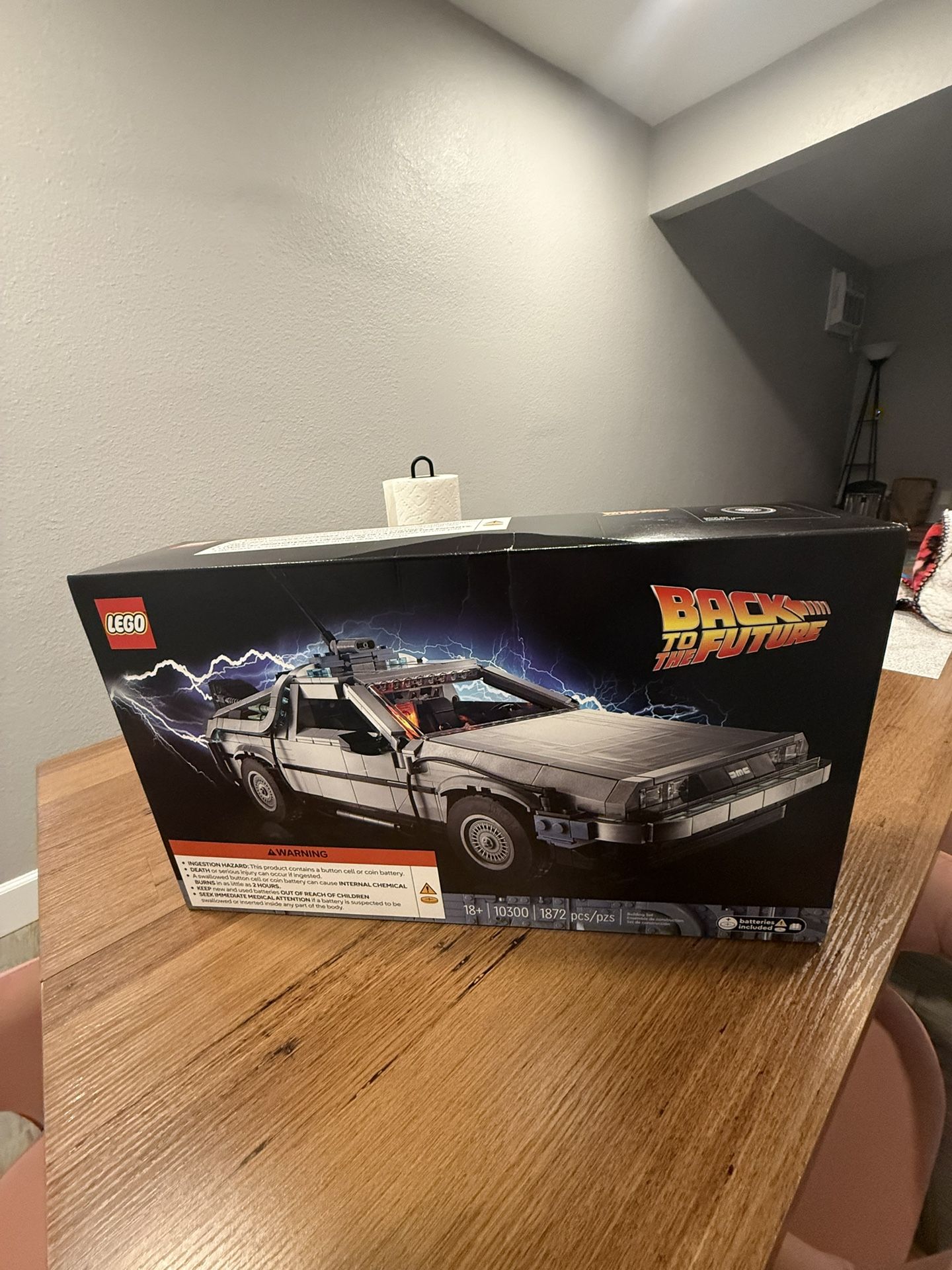 Lego Icons Back To The Future Delorean Set 10300