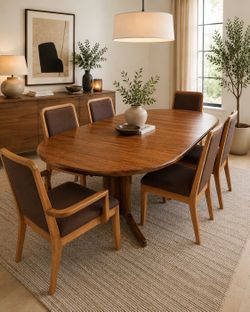 Solid Oak Dining Set