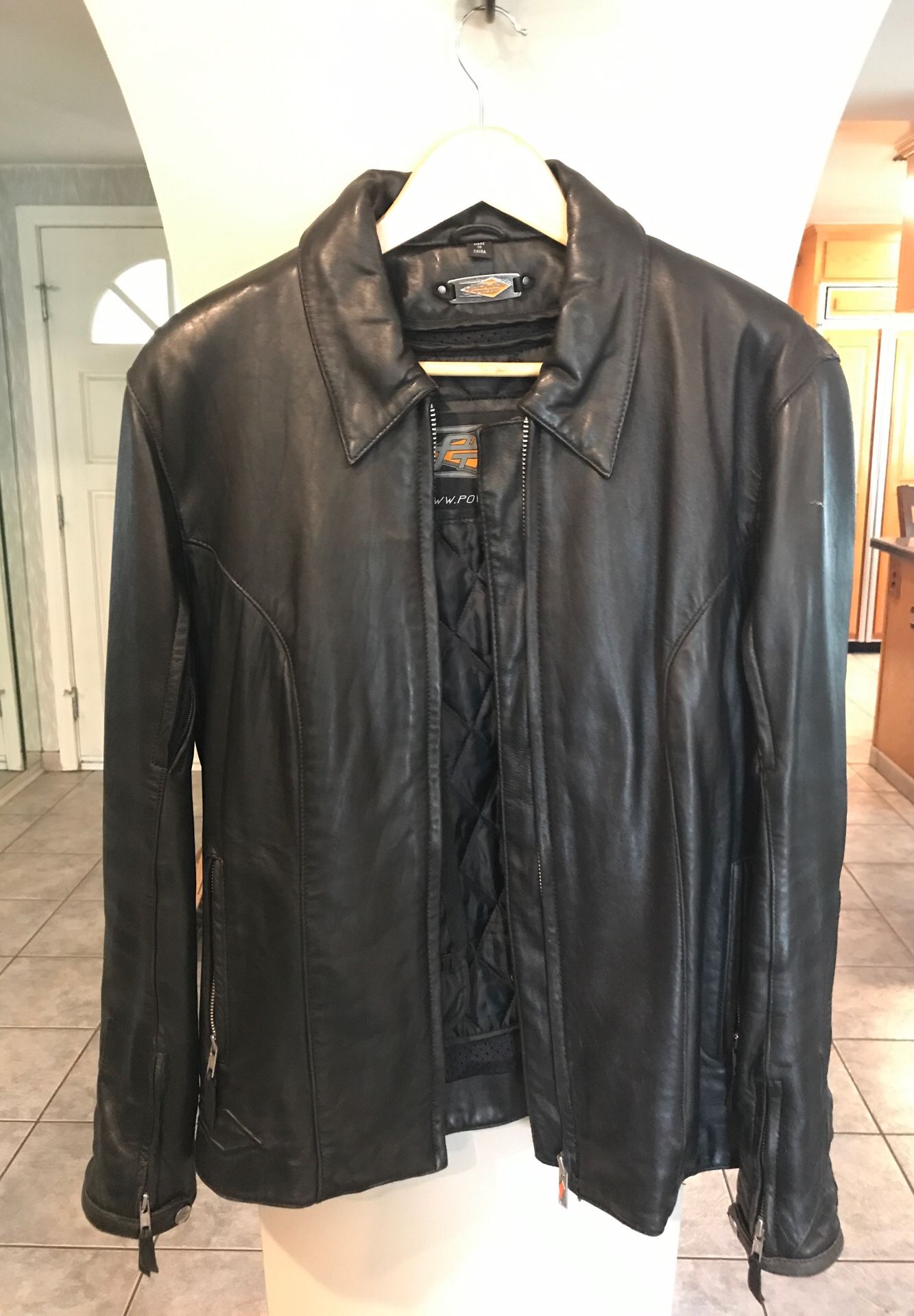 Women’s Leather Motorcycle Jacket