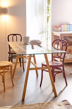 Urban Outfitters - Harlan Glass Dining Table