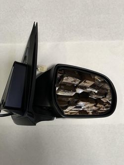 LA Zona Auto Parts 2010 to 2013 Kia Forte Left Driver Side Mirror Espejo Retrovisor Izquierdo Conductor
