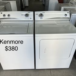 Kenmore Washer Dryer