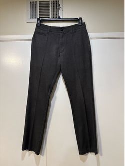RVCA Men’s Charcoal Dress Pants | Size 30 | Modern Tailored Fit