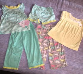 Carter's Toddler Girl Pajamas Size 2t