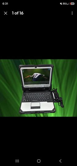 Toughbook Panasonic CF-33 I5-6300U 8GB RAM 256GB SSD Win11P W/CHARGER