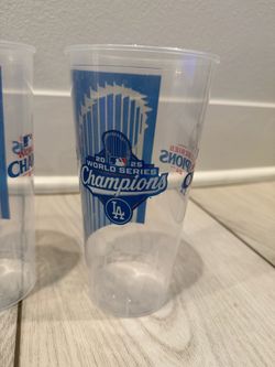 Dodgers Stadium World Series Champions Collectors Cups Cup Dodger Beer Souvenir