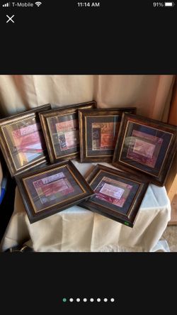 Inspirational Frames. 13” X 13”