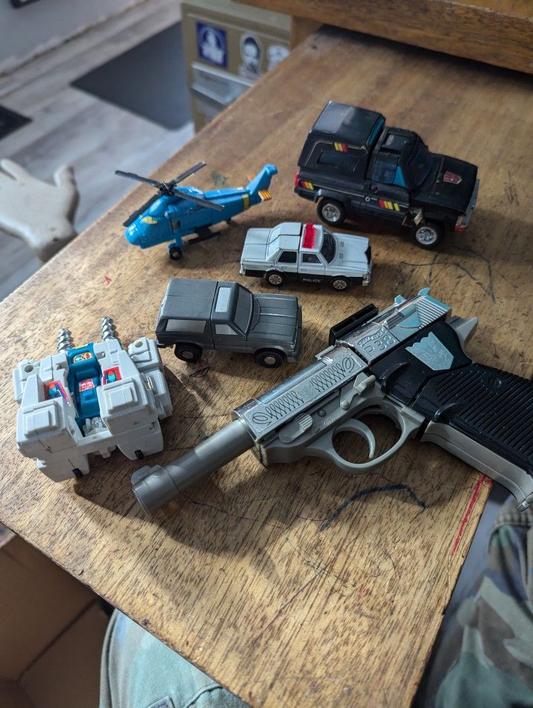 Old Toys From The 1980's CHiPs MOTU Transformers GoBots GI Joe