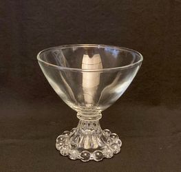 Vintage Anchor Hocking Berwick Boopie Glass champagne or tall sherbet clear