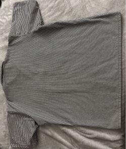 Black and White Ben Davis Half Zip