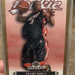 Dwayne Wade Rookie Card Upperdeck MVP Numbered Card