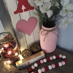 Handmade Valentine Decor