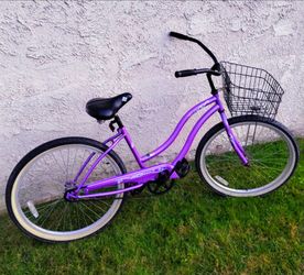 Women's micargi 26" Beach Cruiser bike bicicleta basket