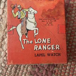 The Lone Ranger Lapel Watch