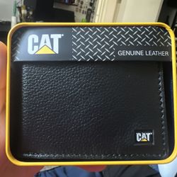CAT Leather Wallet