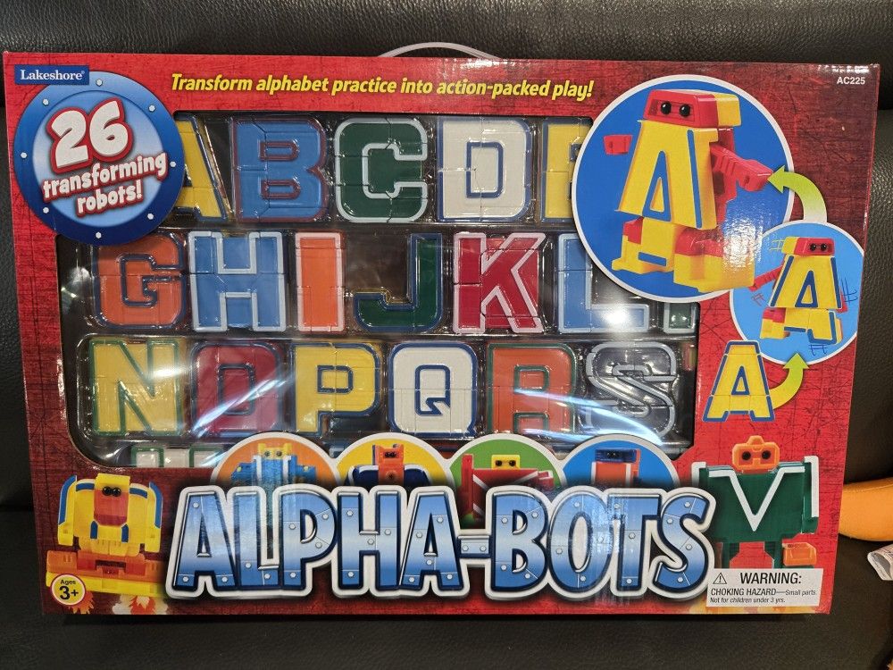 Lakeshore Alpha Bots Learning Toy