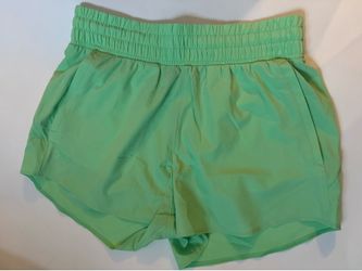 Lime green shorts