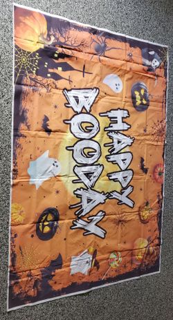 Happy Halloween Decorative Banner Flag