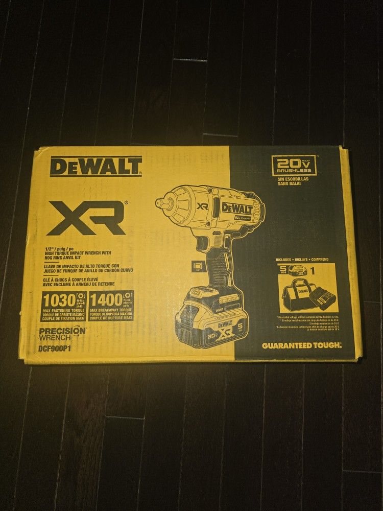 DEWALT
20V MAX Lithium-Ion Cordless 1/2 in. Impact Wrench Kit