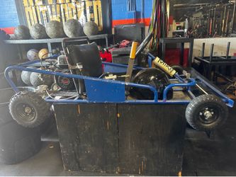 Custom 212cc go kart with drift brake