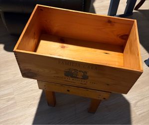 Wooden Rustic Crate Table