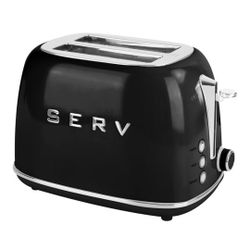 New! Servappetit Serv Retro 2 Slice Toaster