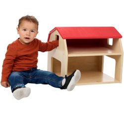 Large Wooden Toy Barn 