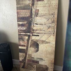 Two Big Canvas . $20 Nice And Big. Take Both For A Better Deal 