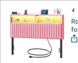 Pink Headboard