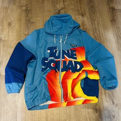 Space Jam “Tune Squad” Windbreaker Jacket – Size XL