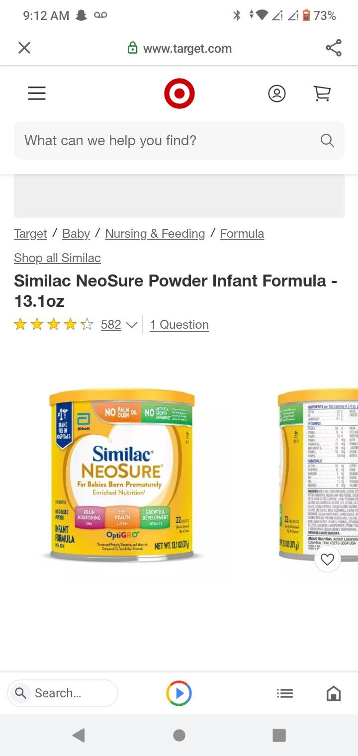 Similac Neosure
