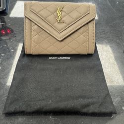 GABY SML ENVELOPE WALLET LAMBSKIN BRONZE HW
