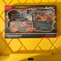 Charizard Ex Special Collection Box