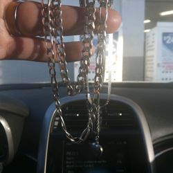 2 Real Silver Cains  Sise22, 24