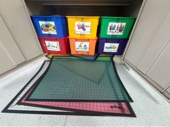 classroom toys, and bins