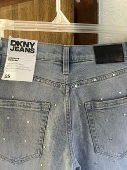 NEW Sz 25 And 26 DKNY Rhinestone Wide Leg. SALE. Only $10 Each 🍀
