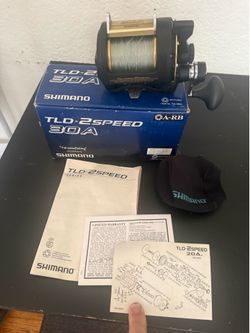 Shimano TLD 30A 2 speed reel