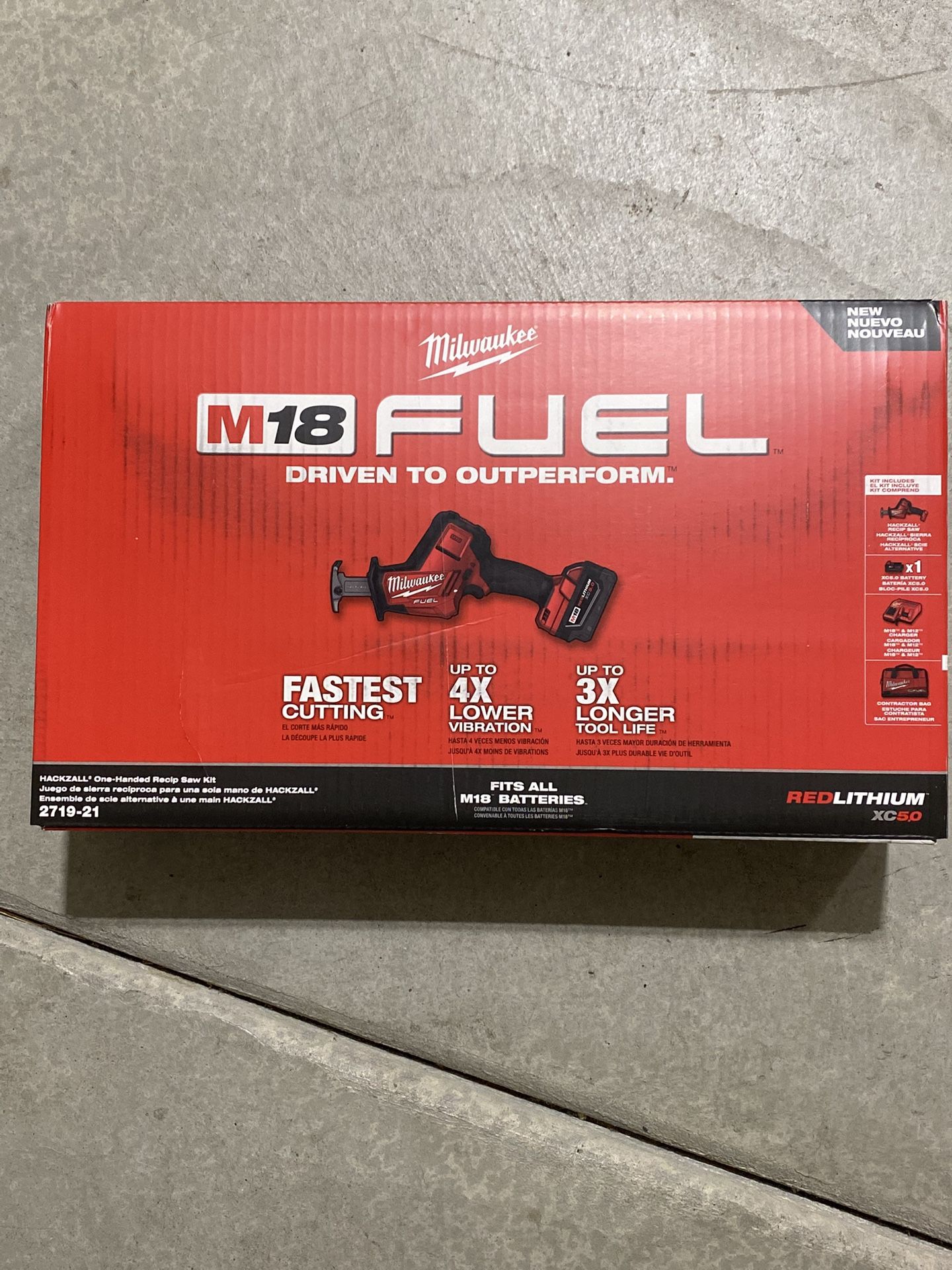 M18 FUEL 18V HACKZALL Kit