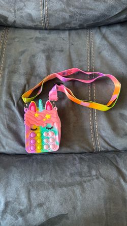 New Unicorn Pop Fidget Purse