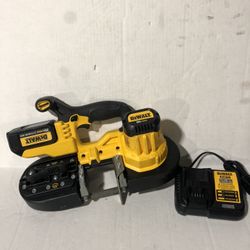 Dewalt 20-volts  Max Lithium -ion Cordless Band Saw Kit 