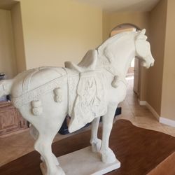 Tang Dynasty Horse Statue Sculpture Vintage Decor 