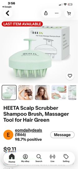 Scalp scrubber